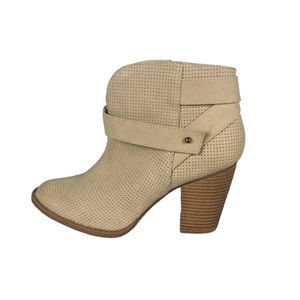 NWOT JUSTFAB PHERNAH Strappy Heeled Ankle Boots
